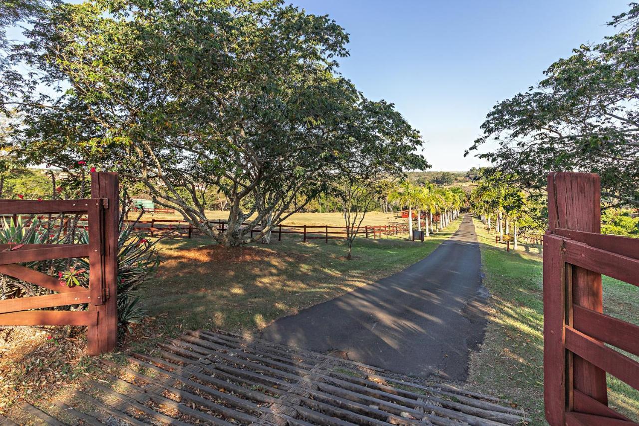 Hotel Fazenda Jacauna Brotas Exterior foto
